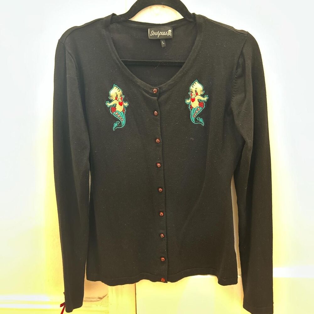 Sourpuss-clothing Women's multi Cardigan